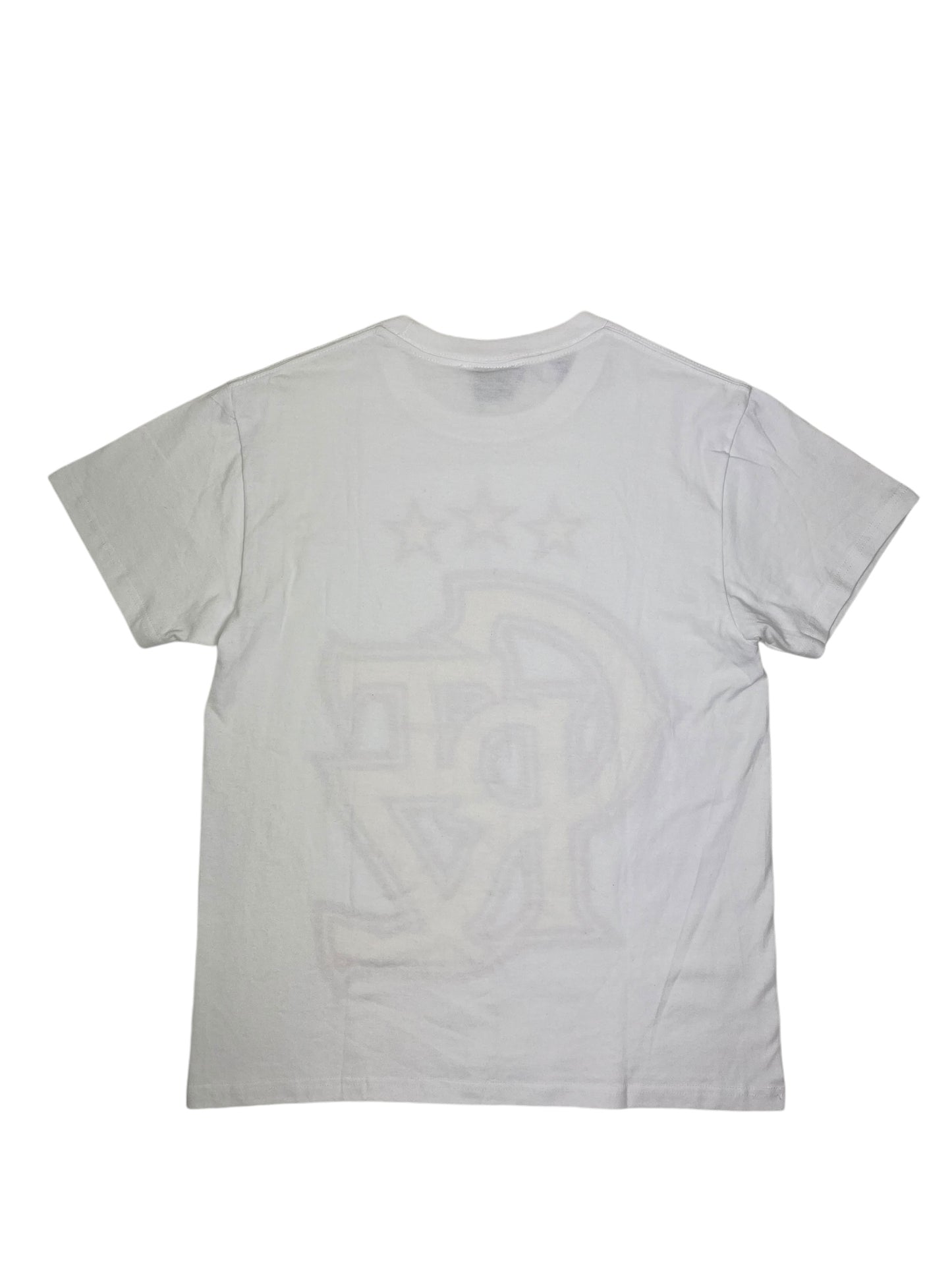 Corteiz 3 Star CRTZ Graphic T Shirt White - (NEW) L