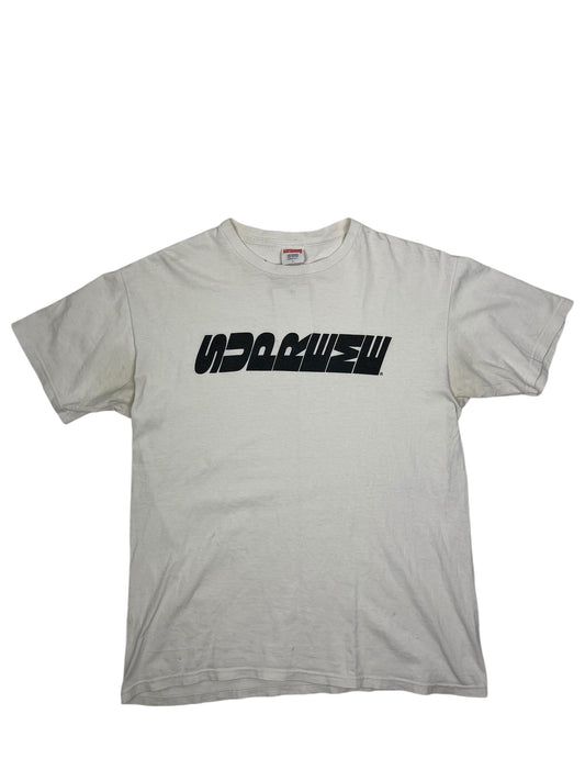 Supreme Sideways Graphic T Shirt White - (GRADE A) L