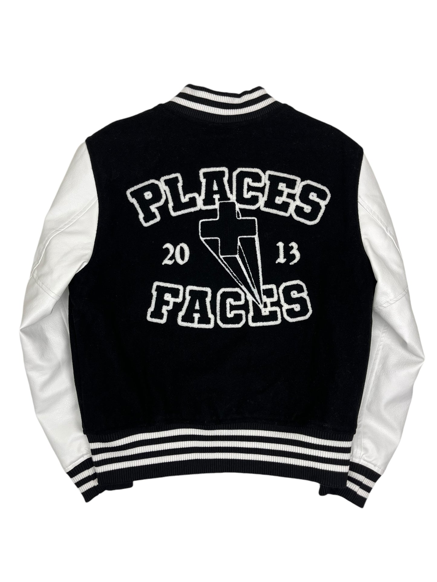 Places+Faces Varsity Jacket Black - (NEW)