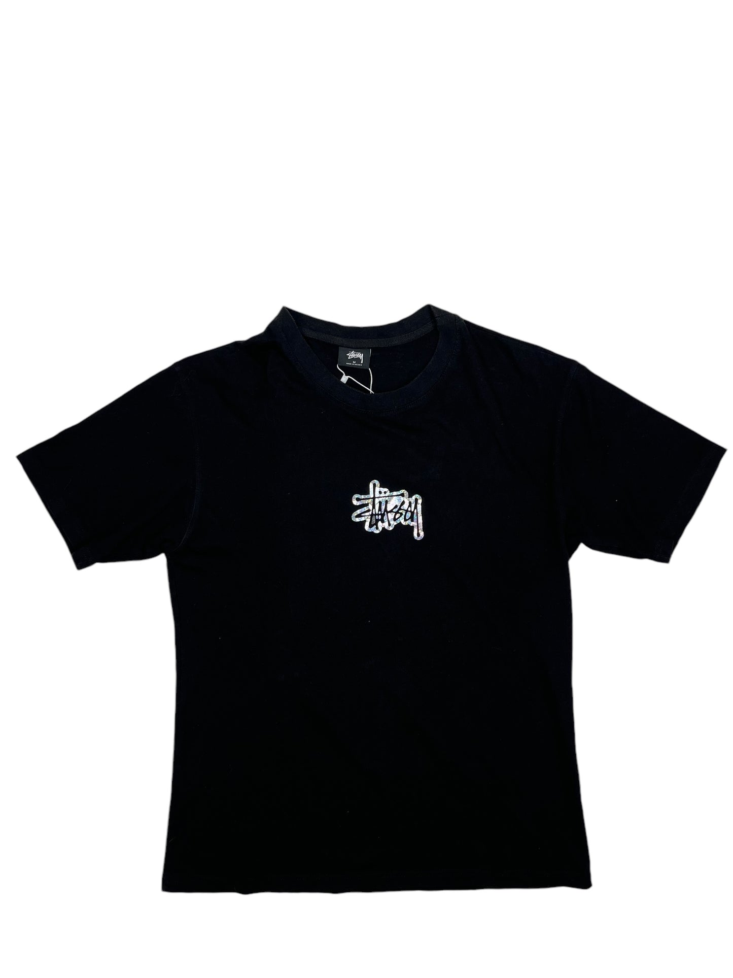 Stussy Prism Logo T Shirt Black - (NEW) M