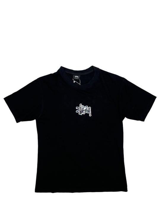 Stussy Prism Logo T Shirt Black - (NEW) M