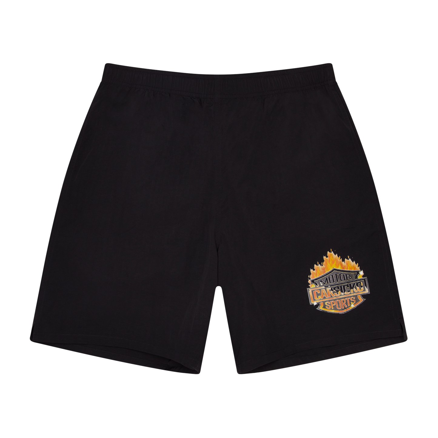 Carsicko Windbreaker Black Shorts