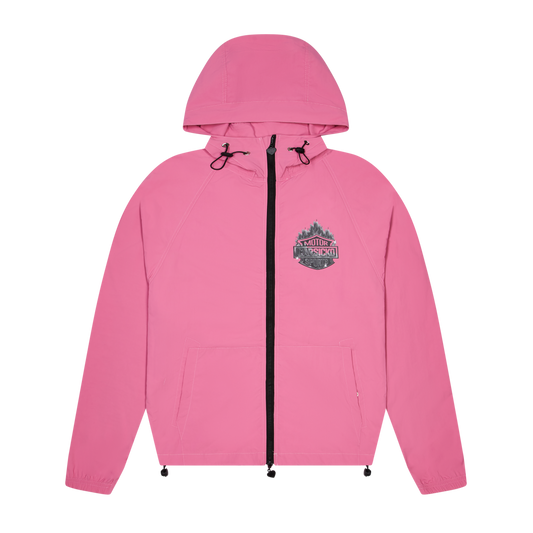 Carsicko Pink Windbreaker