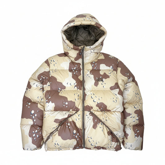Stussy Desert Camo Puffer Jacket - L