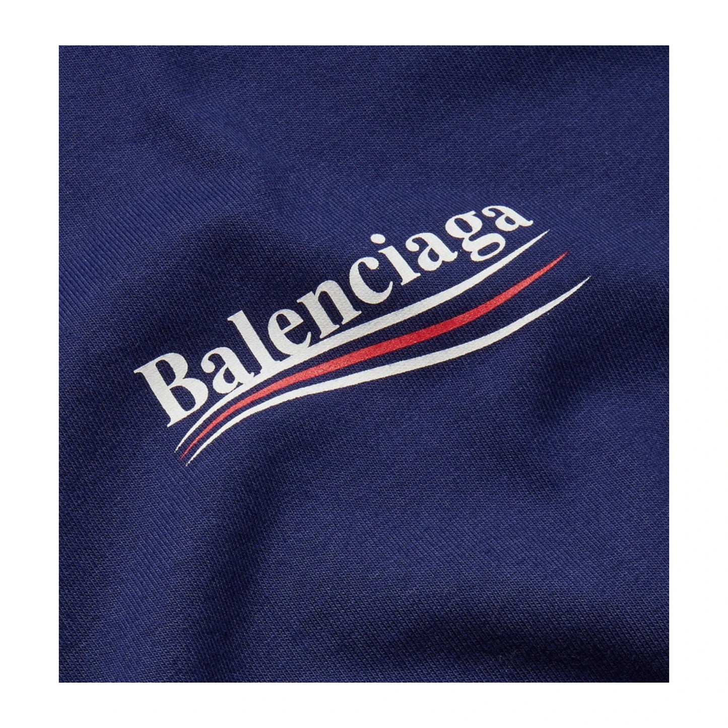 Balenciaga Political T-shirt blue - (RRP £535)
