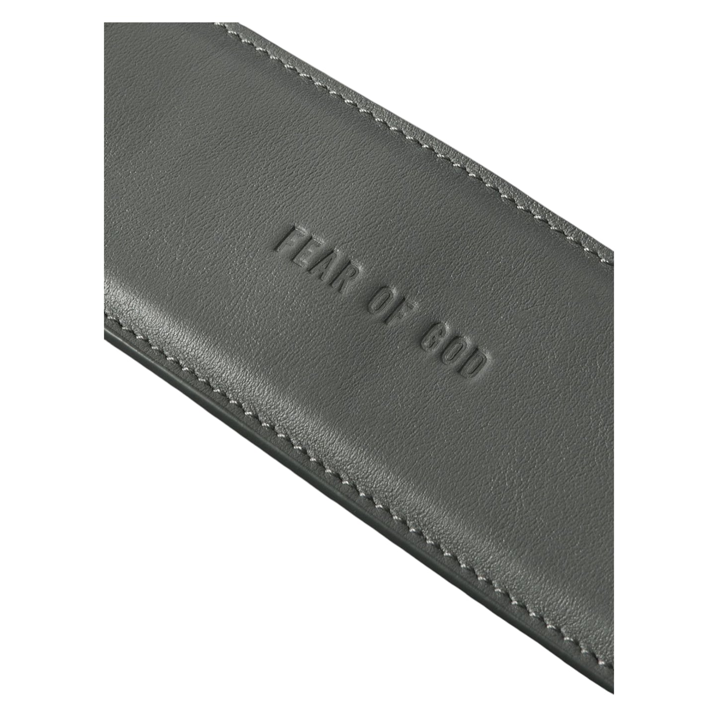 Fear Of God Logo Appliqued Shell Messenger Bag grey - O/S
