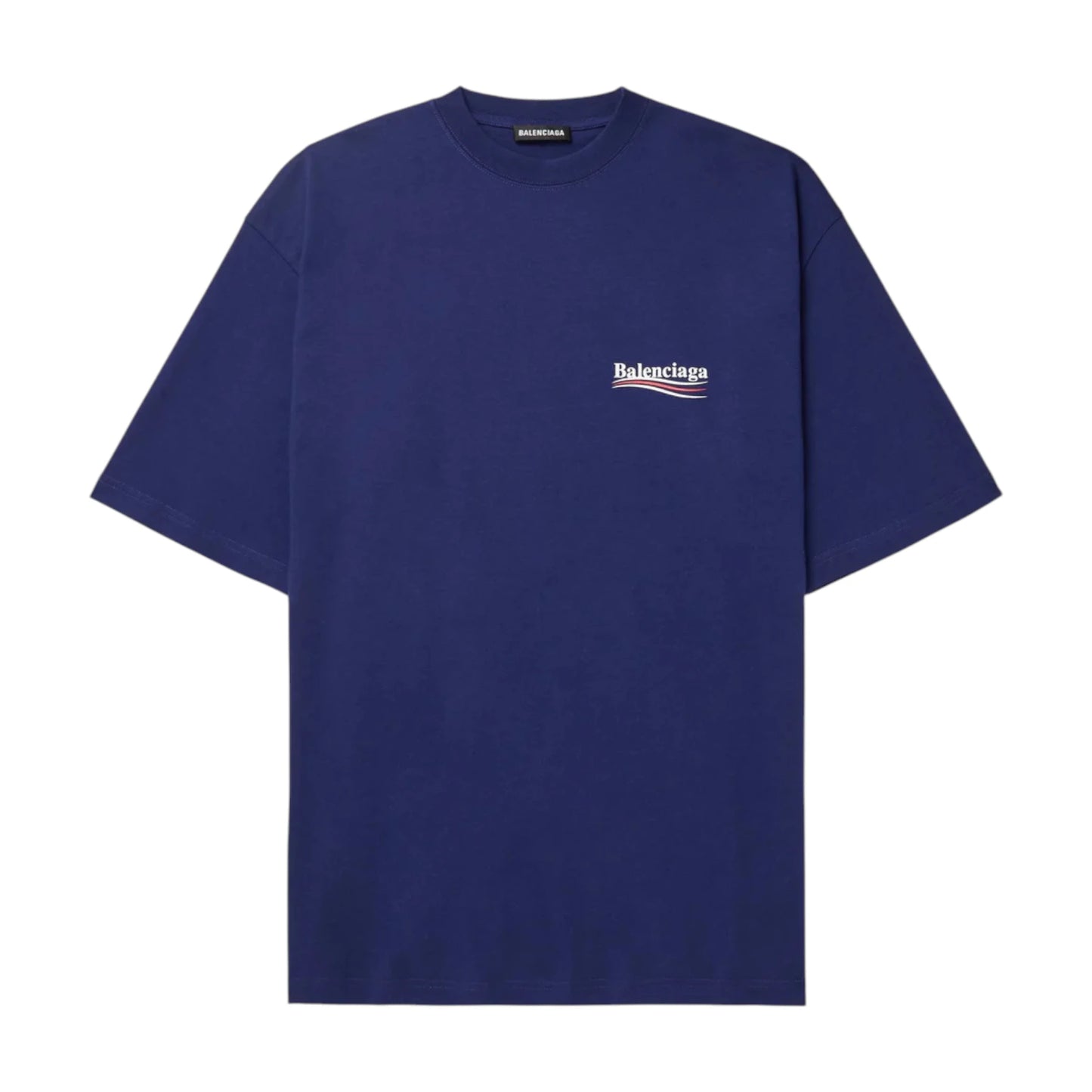Balenciaga Political T-shirt blue - (RRP £535)