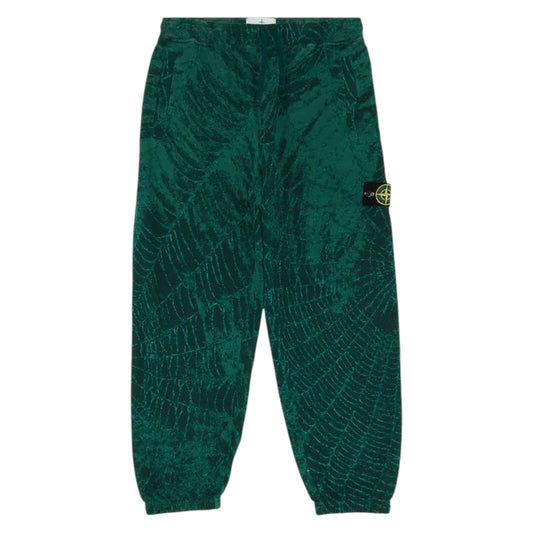 Stone Island X Supreme Spiderweb Bottoms green - M