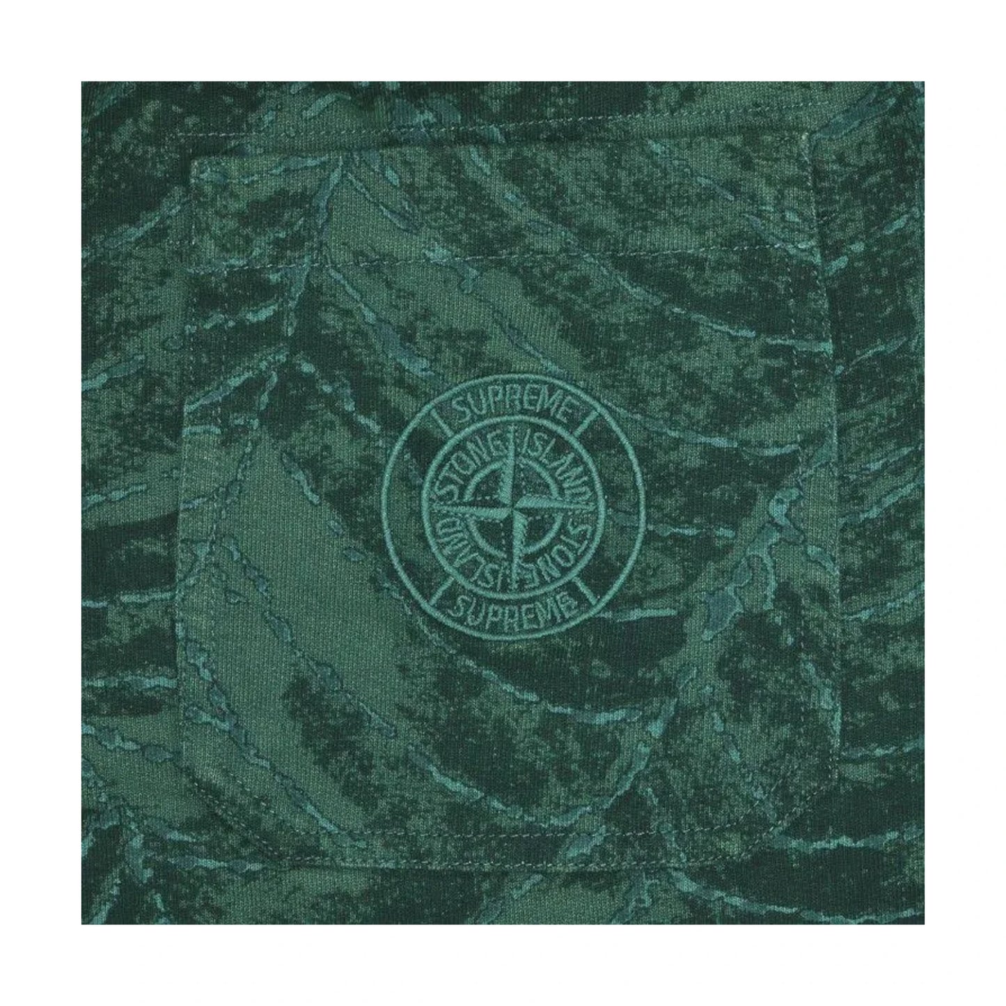 Stone Island X Supreme Spiderweb Bottoms green - M
