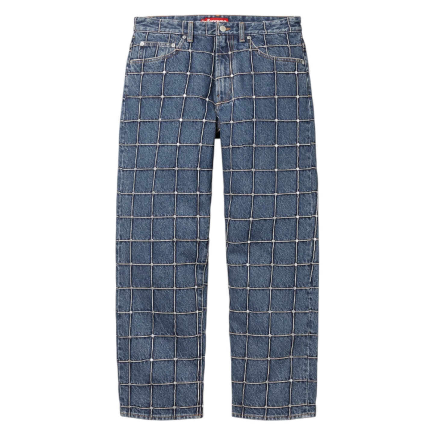 Supreme Studded Seam Jeans
