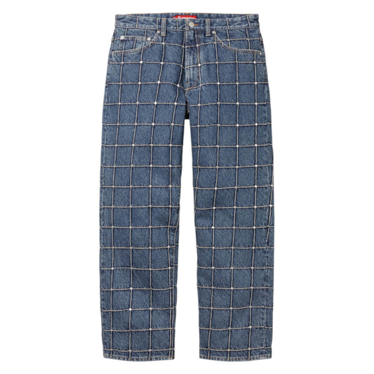 Supreme Studded Seam Jeans