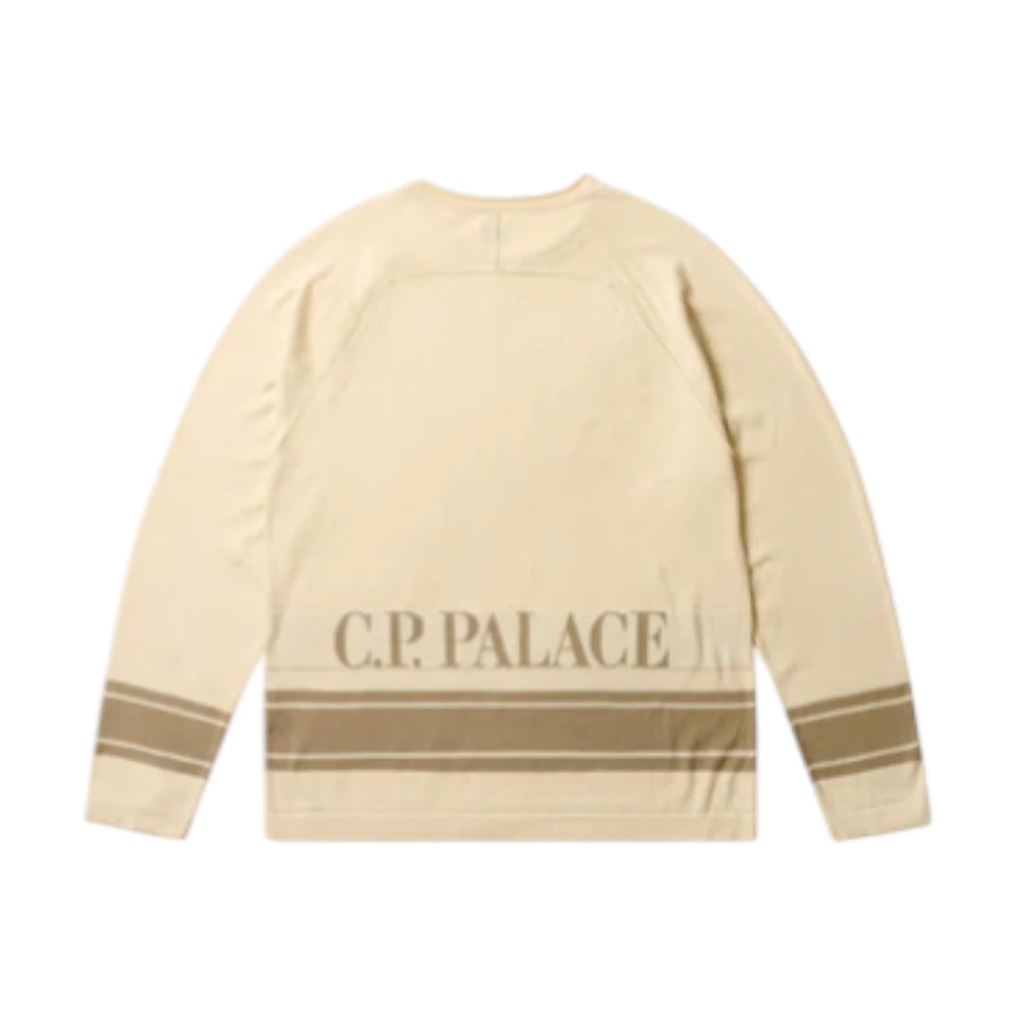 Cp Company X Palace Knitted Sweatshirt cream - M