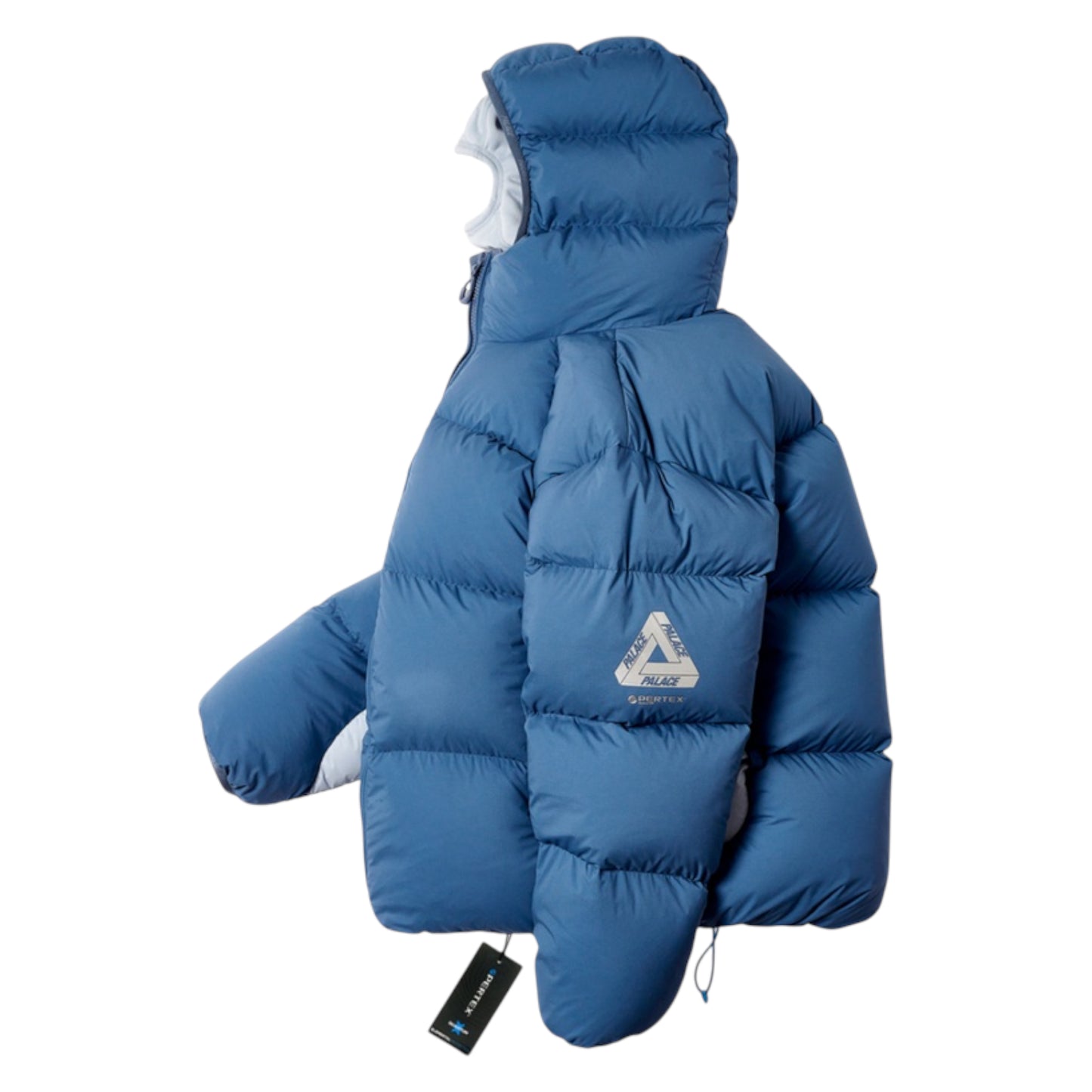 Palace Balaclava Pertex Puffer blue