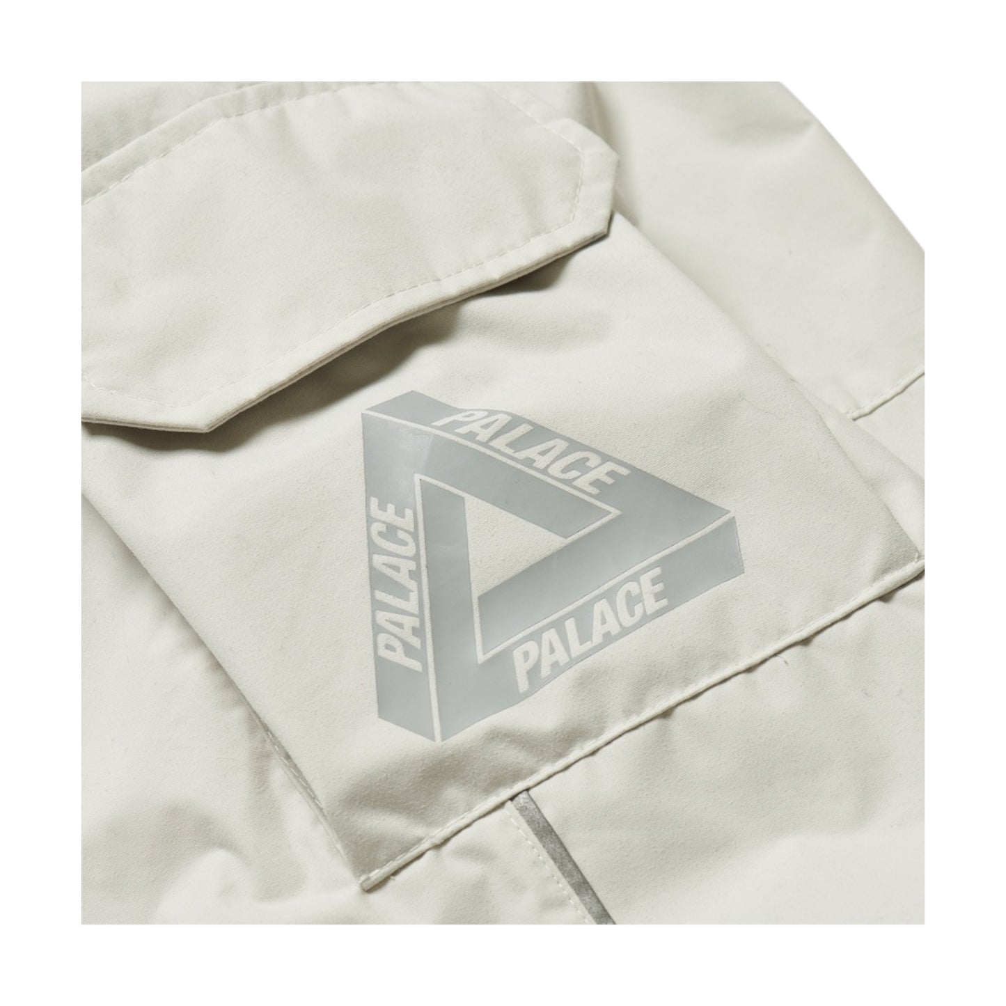 Palace PCWS Hooded Jacket ice grey - L