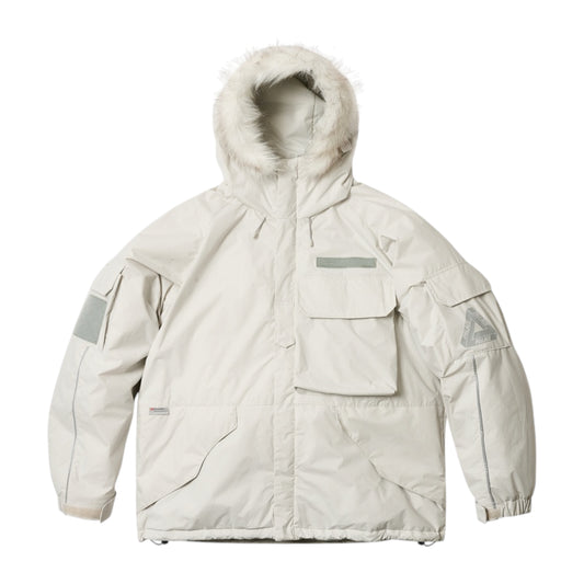 Palace PCWS Hooded Jacket ice grey - L